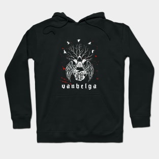 VANHELGA Black Angel Hoodie